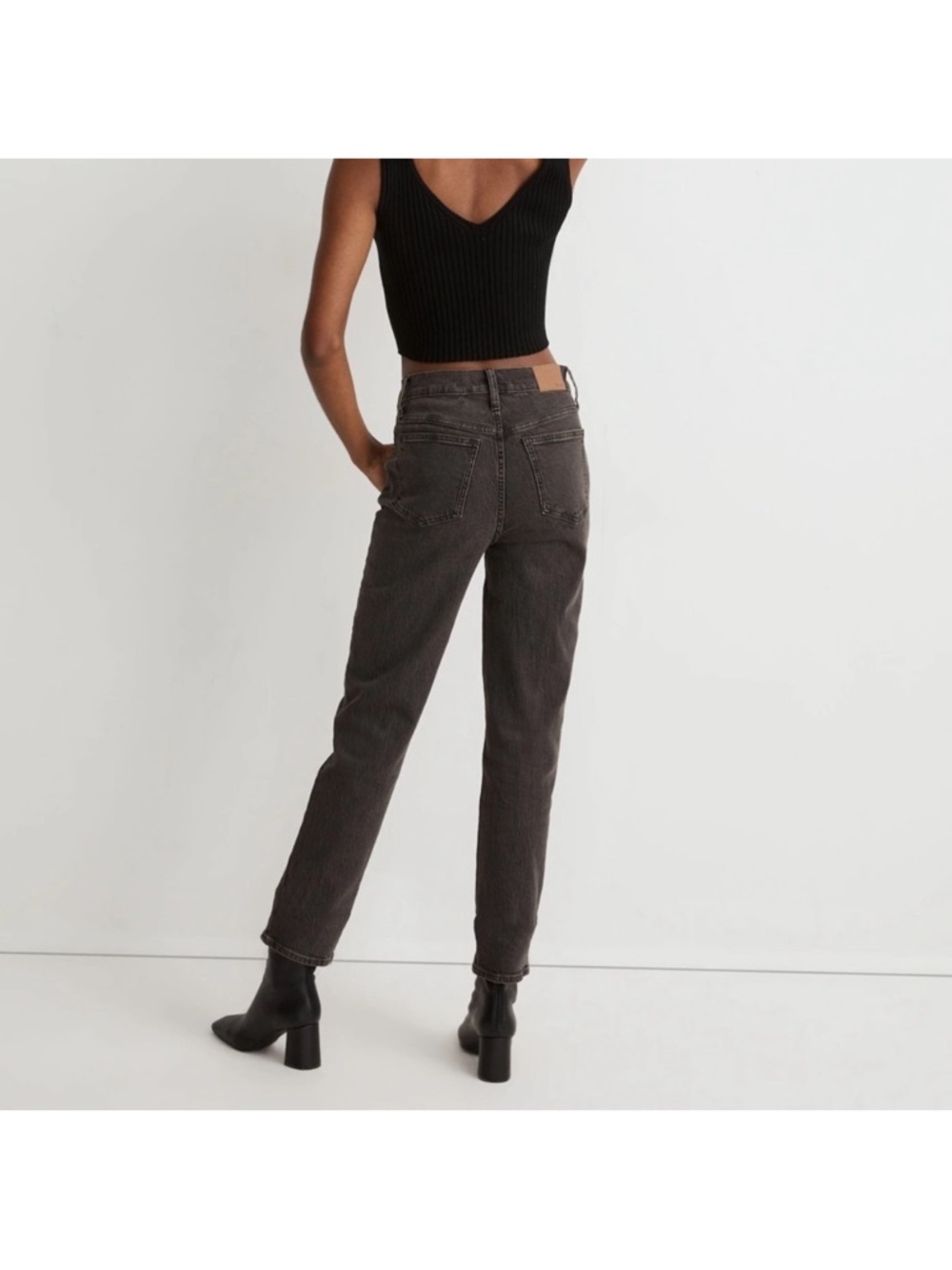 Madewell Straight Leg Jeans - Charcoal